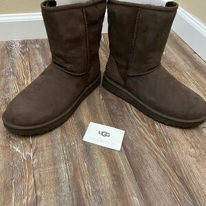 UGG Classic Short II Chocolate Boots